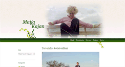 Desktop Screenshot of maijakajan.fi